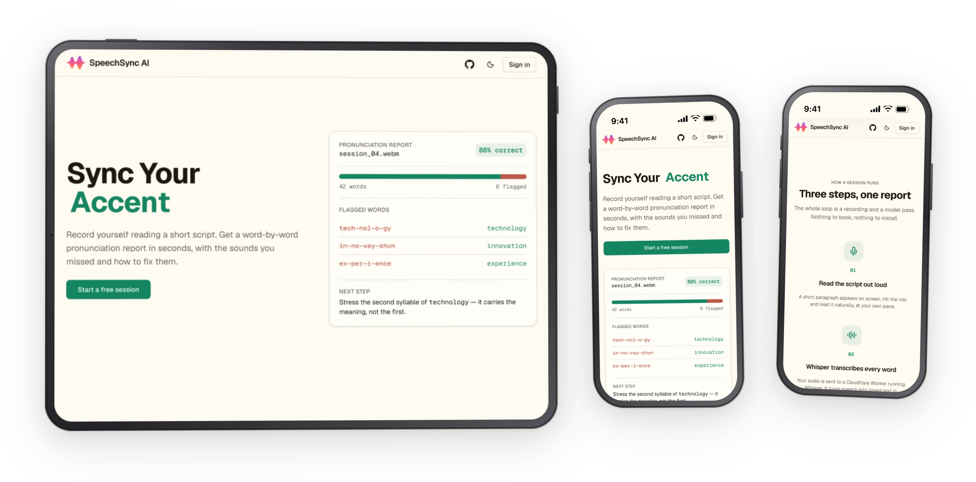SpeechSync AI